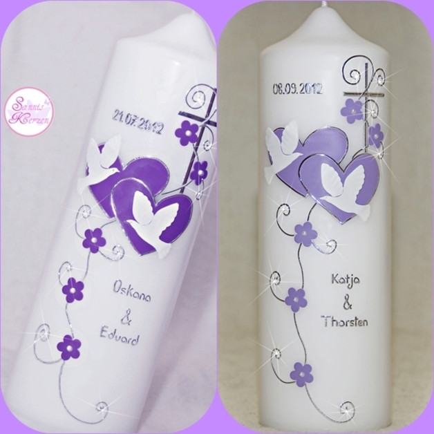 Hochzeitskerze "romantisch" für nur 27,60 €