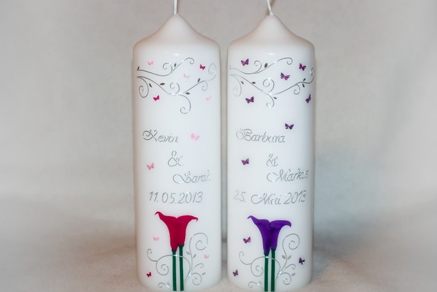 Hochzeitskerze Callas