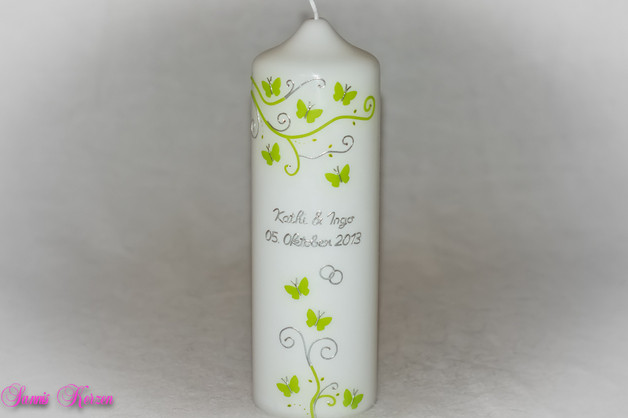Hochzeitskerze "S&P" für nur  26,33 €