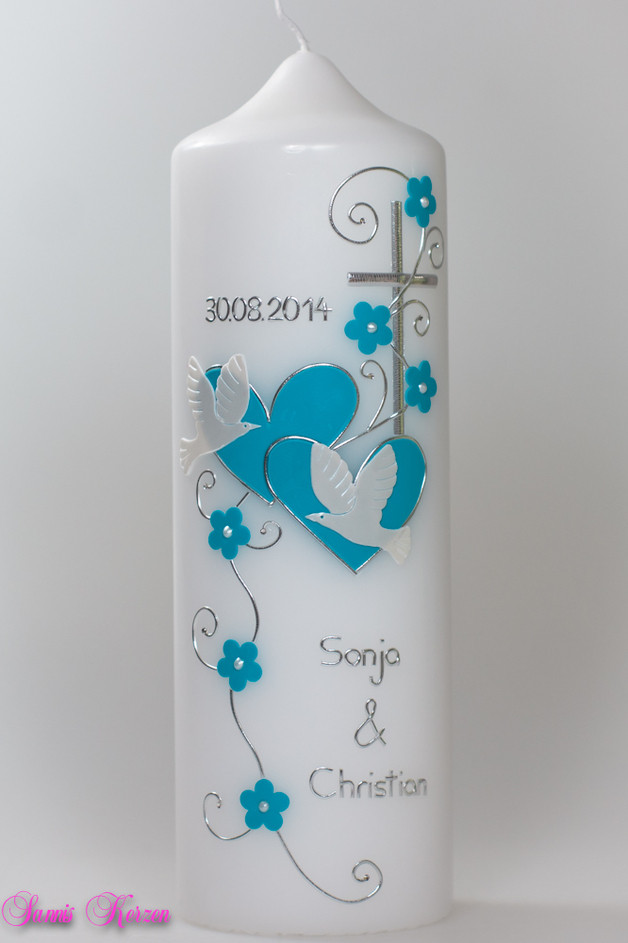 Hochzeitskerze "romantisch"