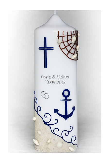 Hochzeitskerze Strand