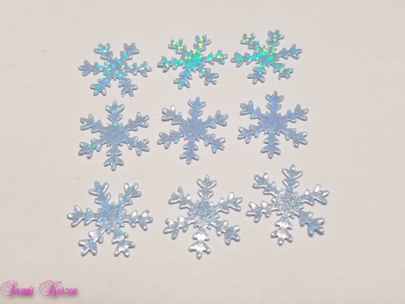 Wachs-Schneeflocken