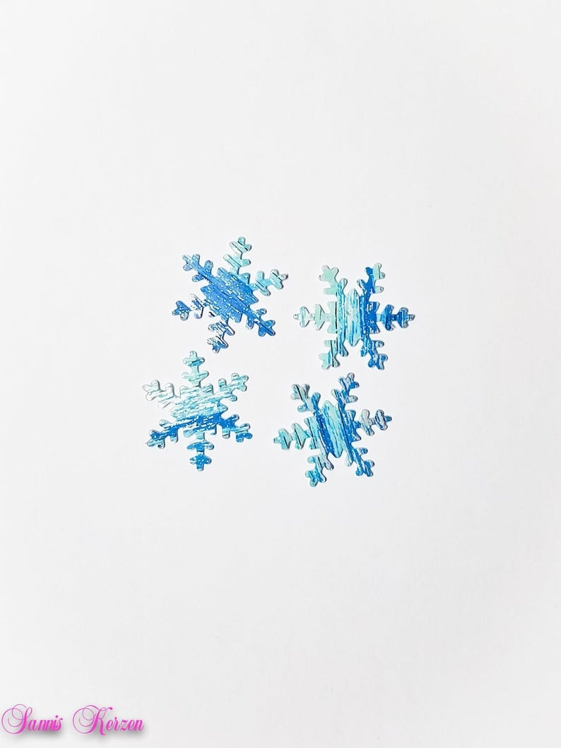 Wachs-Schneeflocken 
