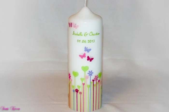 Hochzeitskerze fröhliche Herzwiese für nur  45,21 €