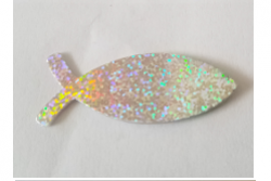 Wachs-Regenbogenfisch glitzernd