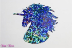 großes Wachs-Einhorn