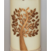 Wachs-Herzbaum mit Blüten und Schmetterlingen