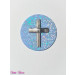 Wachs-Kreis mit Kreuz
