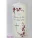 Hochzeitskerze "Orchideen"